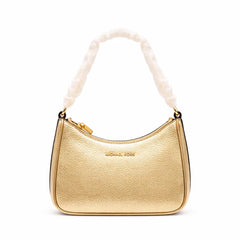 MK HANDCARRY CROSSBODY BAG 35F5GTVC9M GOLD (IR) Default Title - MamasJan Ladies Shoes & Bags