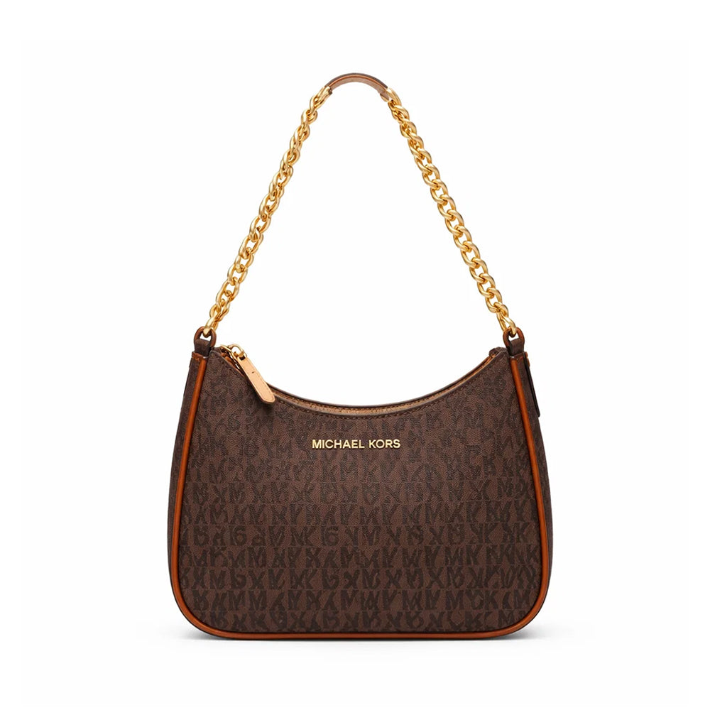 MK SIGNATURE HANDCARRY CROSSBODY BAG 35F5GTVC0B BRN (IR) Default Title - MamasJan Ladies Shoes & Bags