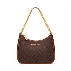 MK SIGNATURE HANDCARRY CROSSBODY BAG 35F5GTVC0B BRN (IR) Default Title - MamasJan Ladies Shoes & Bags