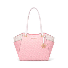 MK SIGNATURE JET SET TRAVEL BAG 35S5GTVE3B PWDR BLSH (IR) Default Title - MamasJan Ladies Shoes & Bags