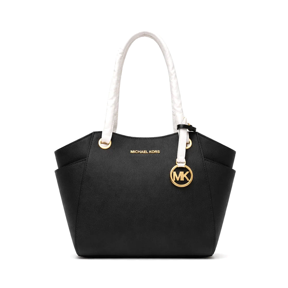 MK JET SET TRAVEL BAG 35T5GTVT3L BLK (IR) Default Title - MamasJan Ladies Shoes & Bags