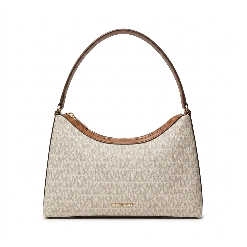 MK SHOULDER BAG 35T6G85C6B SAMMY VANILLA SIG (IR) Default Title - MamasJan Ladies Shoes & Bags