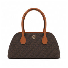 MK MD TZ SHOULDER BAG 35S6G2PS8B PETRA BROWN SIG (IR) Default Title - MamasJan Ladies Shoes & Bags