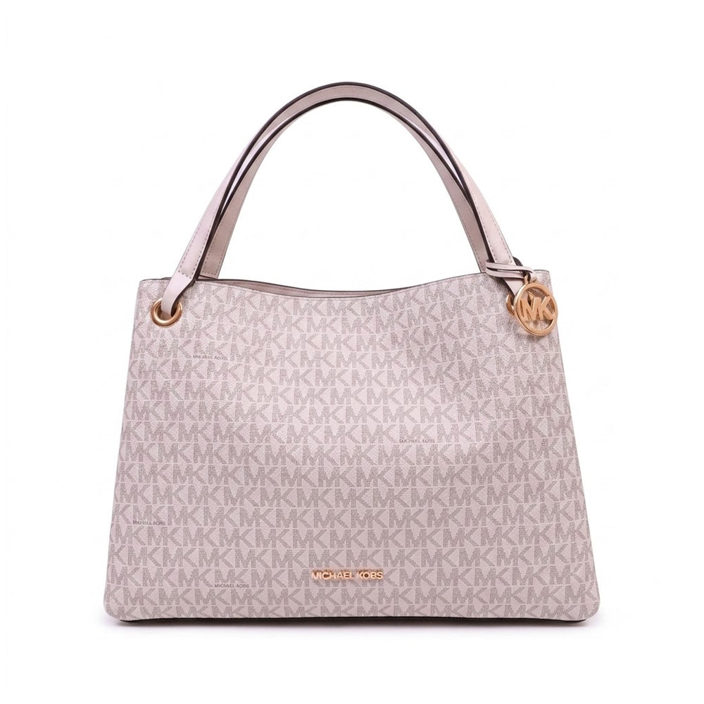 MK MD TRIPLE GSST MSGR 35S6G8WM6B CHRISTINA LT CREAM MULTI ( Default Title - MamasJan Ladies Shoes & Bags