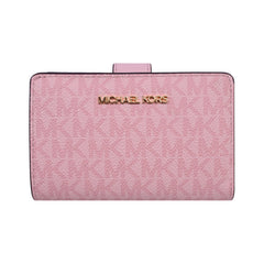 MK BIFLOD ZP CN JETSET TRAVEL 35S3GTVF60 WALLET POWDER BLUSH Default Title - MamasJan Ladies Shoes & Bags
