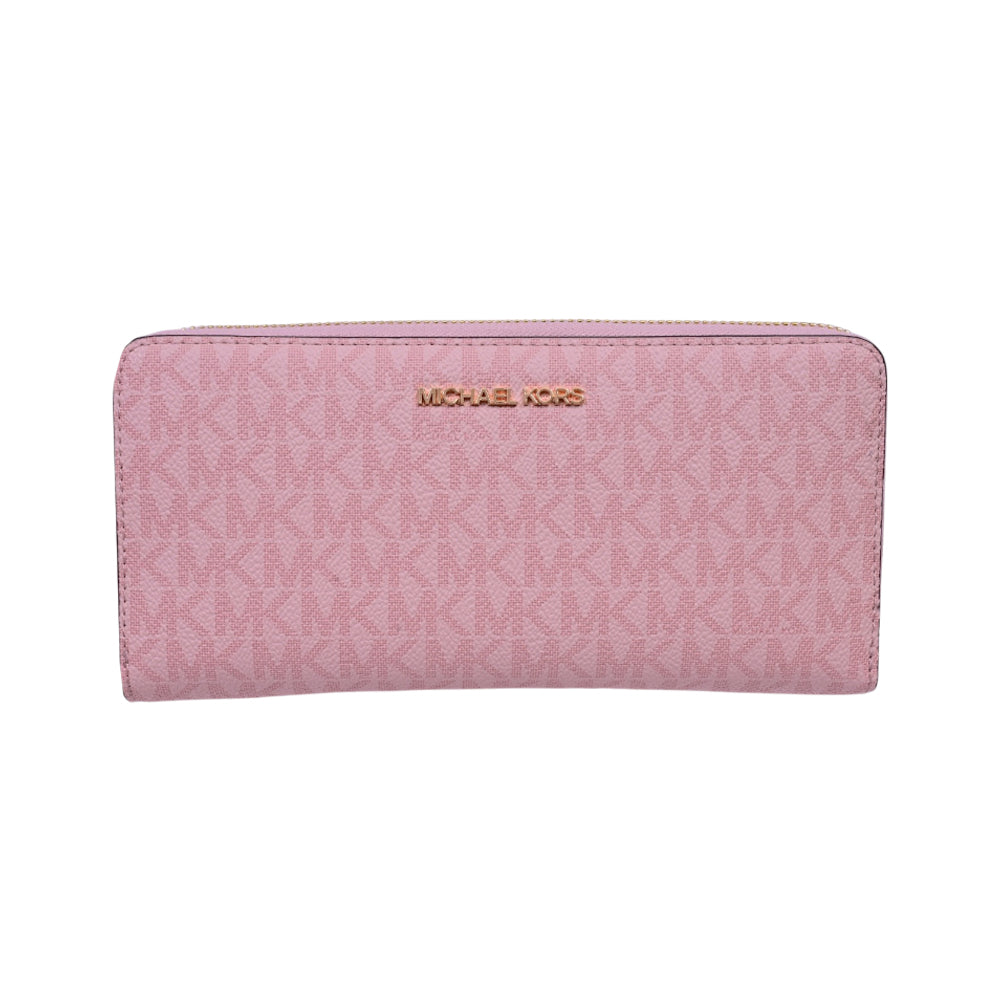 MK LG TRAVEL CONTINENTAL 35RUGTVT3V WALLET POWDER BLUSH (IR) Default Title - MamasJan Ladies Shoes & Bags
