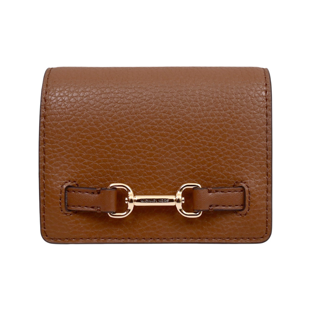MK CARSON SM FLAP LEATEHER WALLET 35S5G27DSL LUGGAGE (IR) Default Title - MamasJan Ladies Shoes & Bags