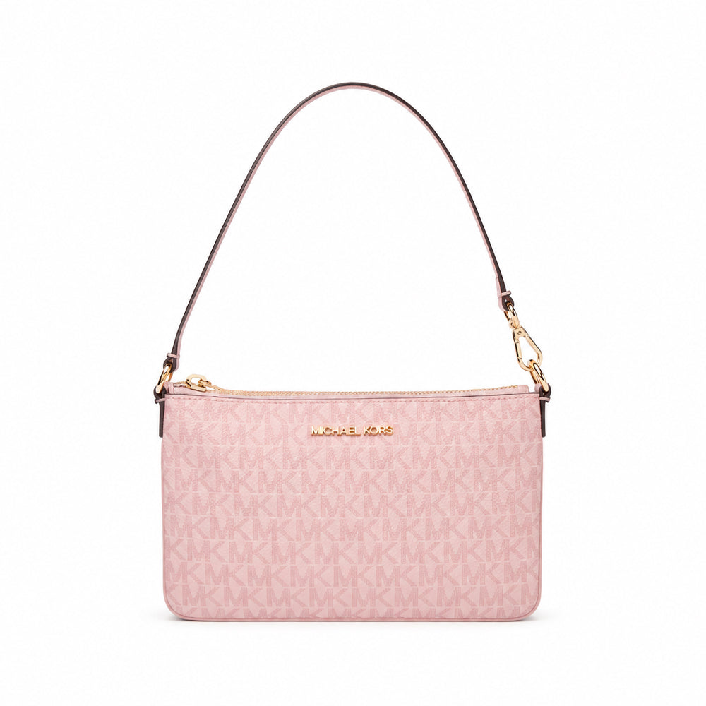 MK JET SET TRAVEL SM CONVERED POUCH 35TUGTVWSB POWDER BLUSH Default Title - MamasJan Ladies Shoes & Bags