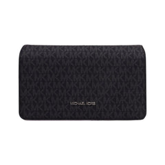 MK JET SET TRAVEL FULL FLAP XBODY 35F5STVC8B BLACK SIG (IR) Default Title - MamasJan Ladies Shoes & Bags
