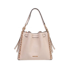 MK MINA LG SHOULDER BAG 35H3G4ML3I LT CREAM (IR) Default Title - MamasJan Ladies Shoes & Bags