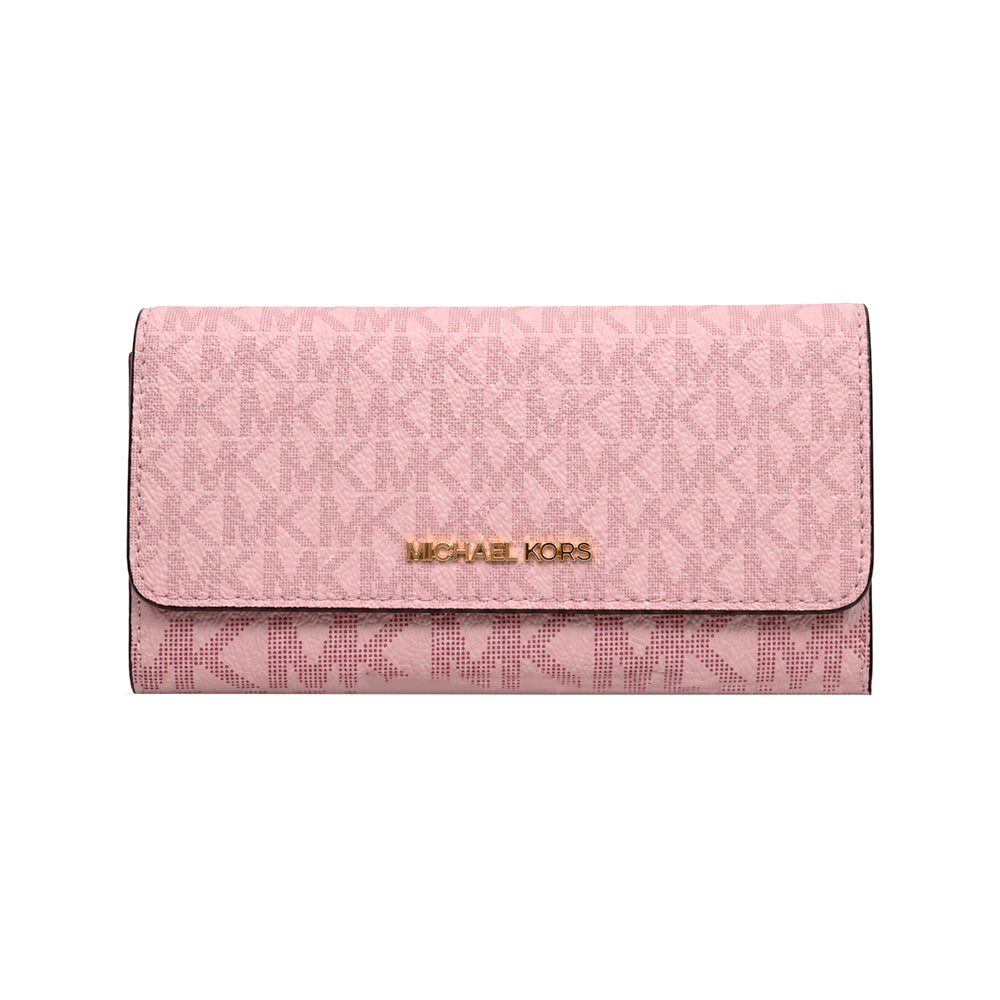 MK LG TRIFOLD WALLET 35S5GTVF3B PWD BLUSH (IR) Default Title - MamasJan Ladies Shoes & Bags