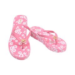 MK BEDFORD FLIP FLOP FLWR 49S6BDFA1B CARNATION 9M (IR) Default Title - MamasJan Ladies Shoes & Bags