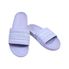 TH WOMEN SLIDE XW 07565-401 BLU 6 (IR) Default Title - MamasJan Tommy Hilfiger