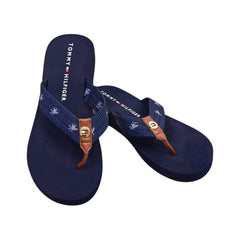 TH WOMEN FLIP FLOP CAHSTEL-Z NVY 7 (IR) Default Title - MamasJan Tommy Hilfiger