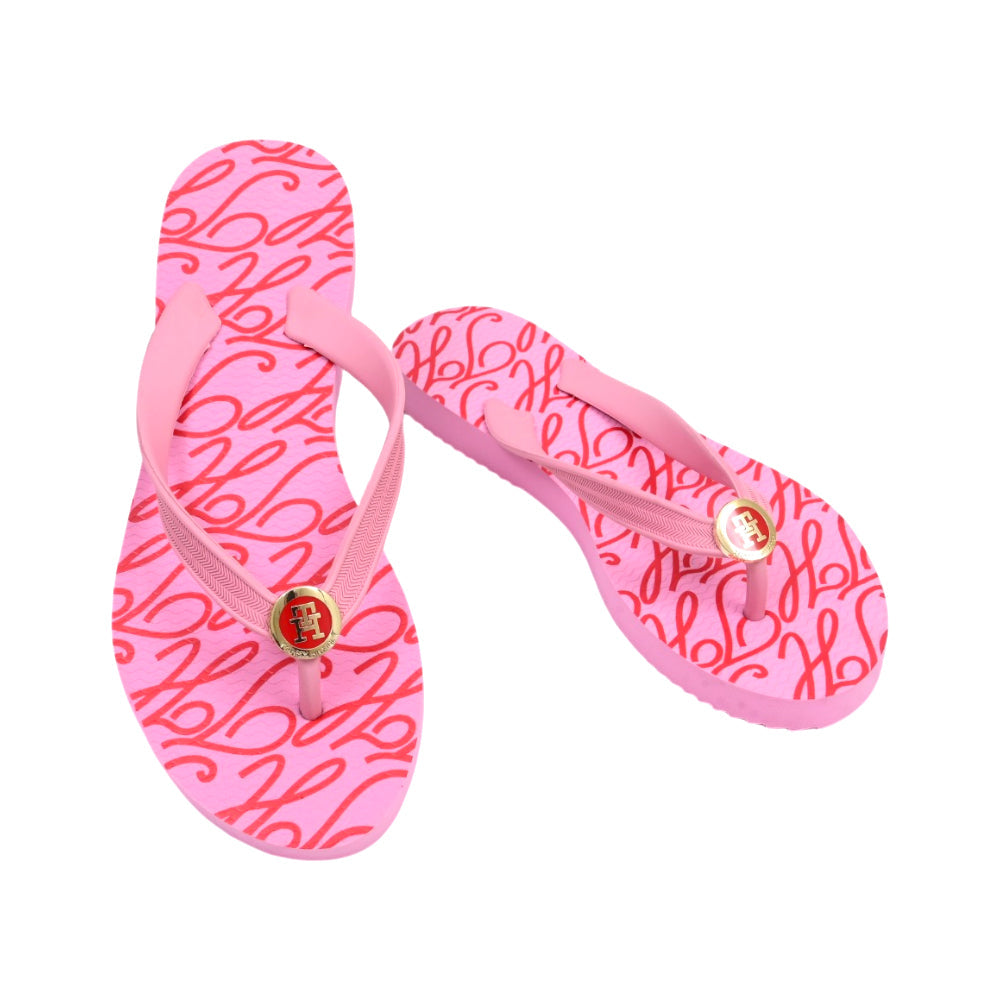TH WOMEN FLIP FLOP ROHRIE14-Z PNK 7 (IR) Default Title - MamasJan Tommy Hilfiger