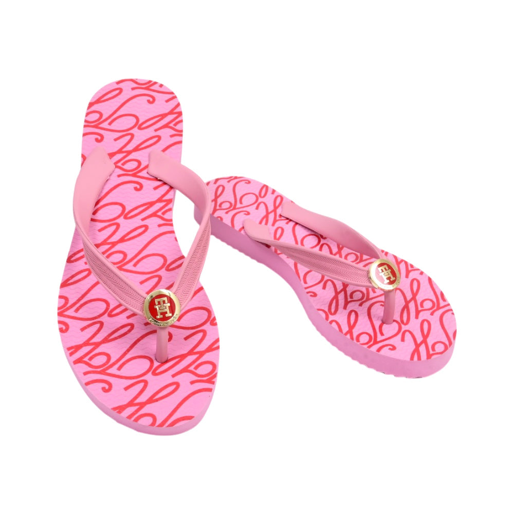 TH WOMEN FLIP FLOP ROHRIE14-Z PNK 9 (IR) Default Title - MamasJan Tommy Hilfiger