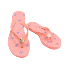 TH WOMEN FLIP FLOP ROHRIE15-Z ORNG 10 (IR) Default Title - MamasJan Tommy Hilfiger