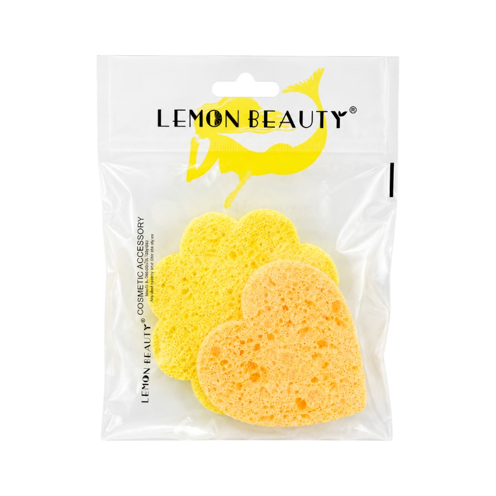LEMON BEAUTY SPONGE ASST 2PC IR Default Title - MamasJan Makeup