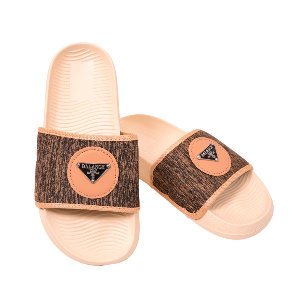 BOYS SLIPPER IR 37 BIGE 2517-84 36-41 Default Title - MamasJan KidsWear