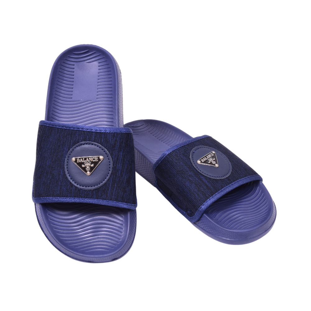 MEN SLIPPER IR 41 NAVY E2517-84 40-45 Default Title - MamasJan KidsWear