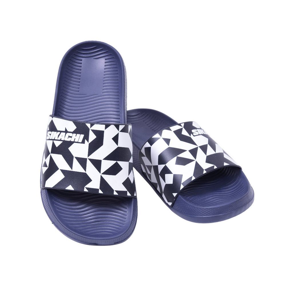 BOYS SLIPPER IR 37 NAVY 2517-46 36-41 Default Title - MamasJan KidsWear
