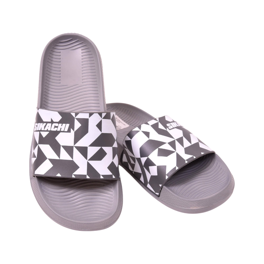 MEN SLIPPER IR 45 D-GREY E2517-46 40-45 Default Title - MamasJan KidsWear