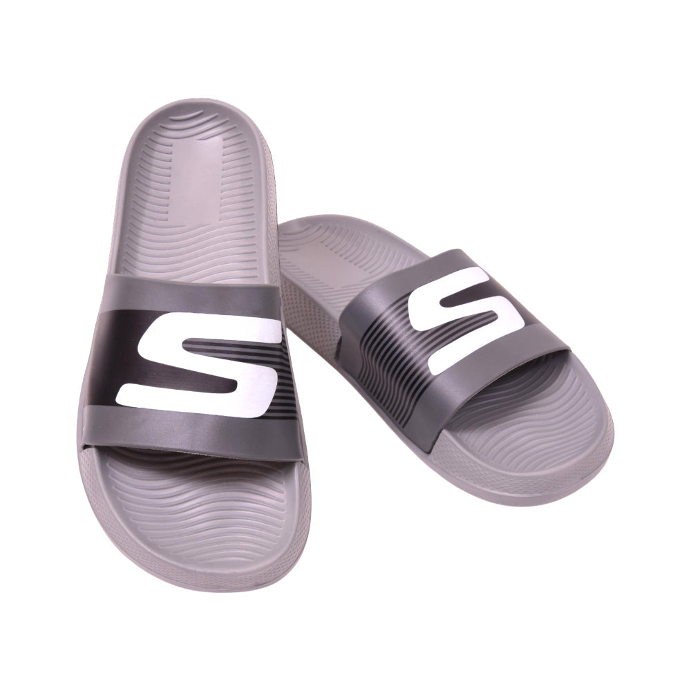 MEN SLIPPER IR 45 GRAY E2517-89 36-41 Default Title - MamasJan KidsWear