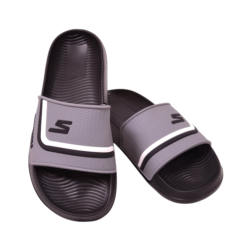 MEN SLIPPER IR 45 GRAY E2517-55 40-41 Default Title - MamasJan KidsWear