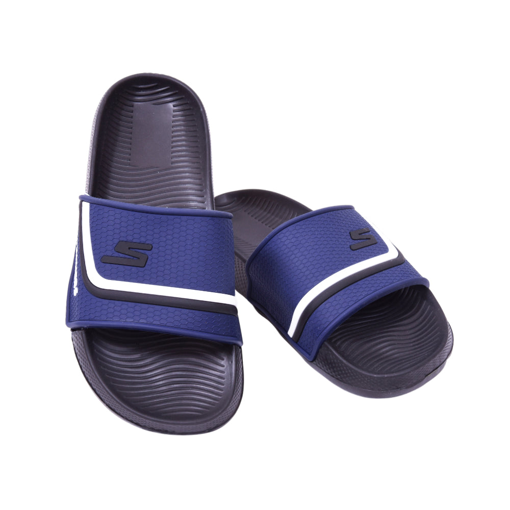 MEN SLIPPER IR 40 NAVY E2517-55 40-41 Default Title - MamasJan KidsWear