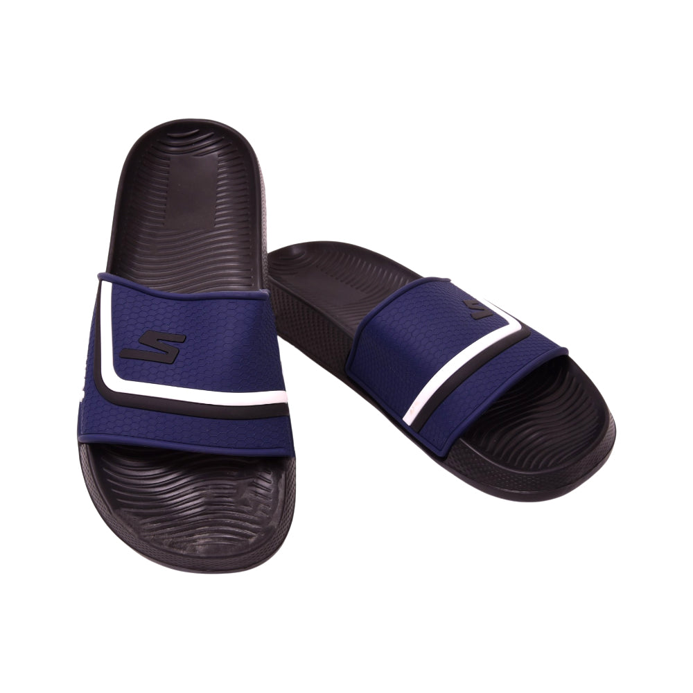 MEN SLIPPER IR 45 NAVY E2517-55 40-41 Default Title - MamasJan KidsWear