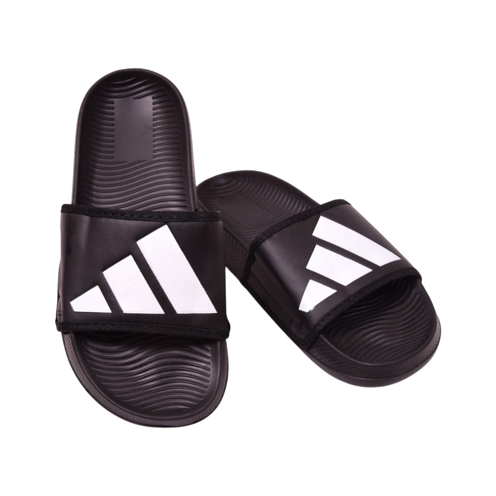 BOYS SLIPPER IR 37 BLACK E2517-60 36-41 Default Title - MamasJan KidsWear