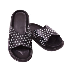 LADIES SLIPPER IR 39 BLACK E-372-13 36-41 Default Title - MamasJan KidsWear