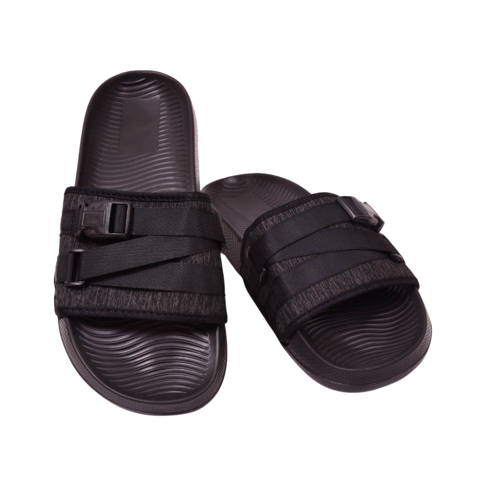 MEN SLIPPER IR 45 BLACK E2517-83 40-45 Default Title - MamasJan KidsWear