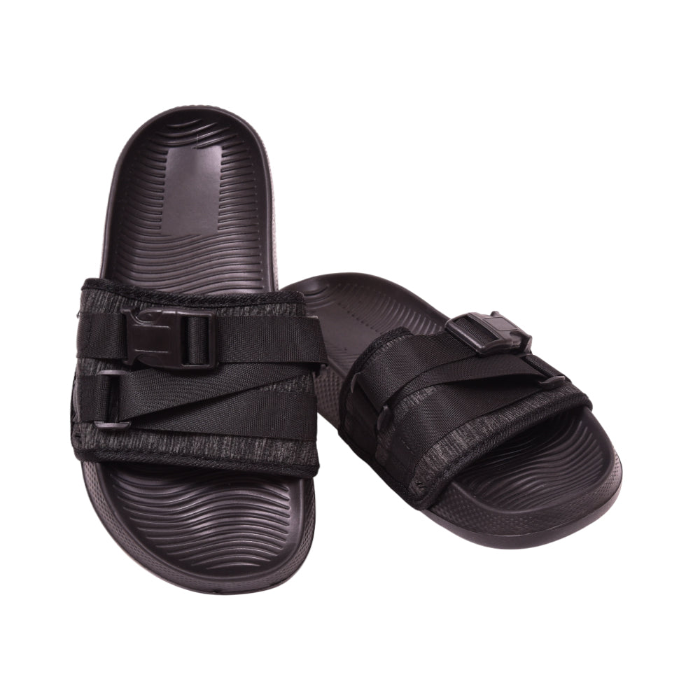 BOYS SLIPPER IR 36 BLACK 2517-83 36-41 Default Title - MamasJan KidsWear