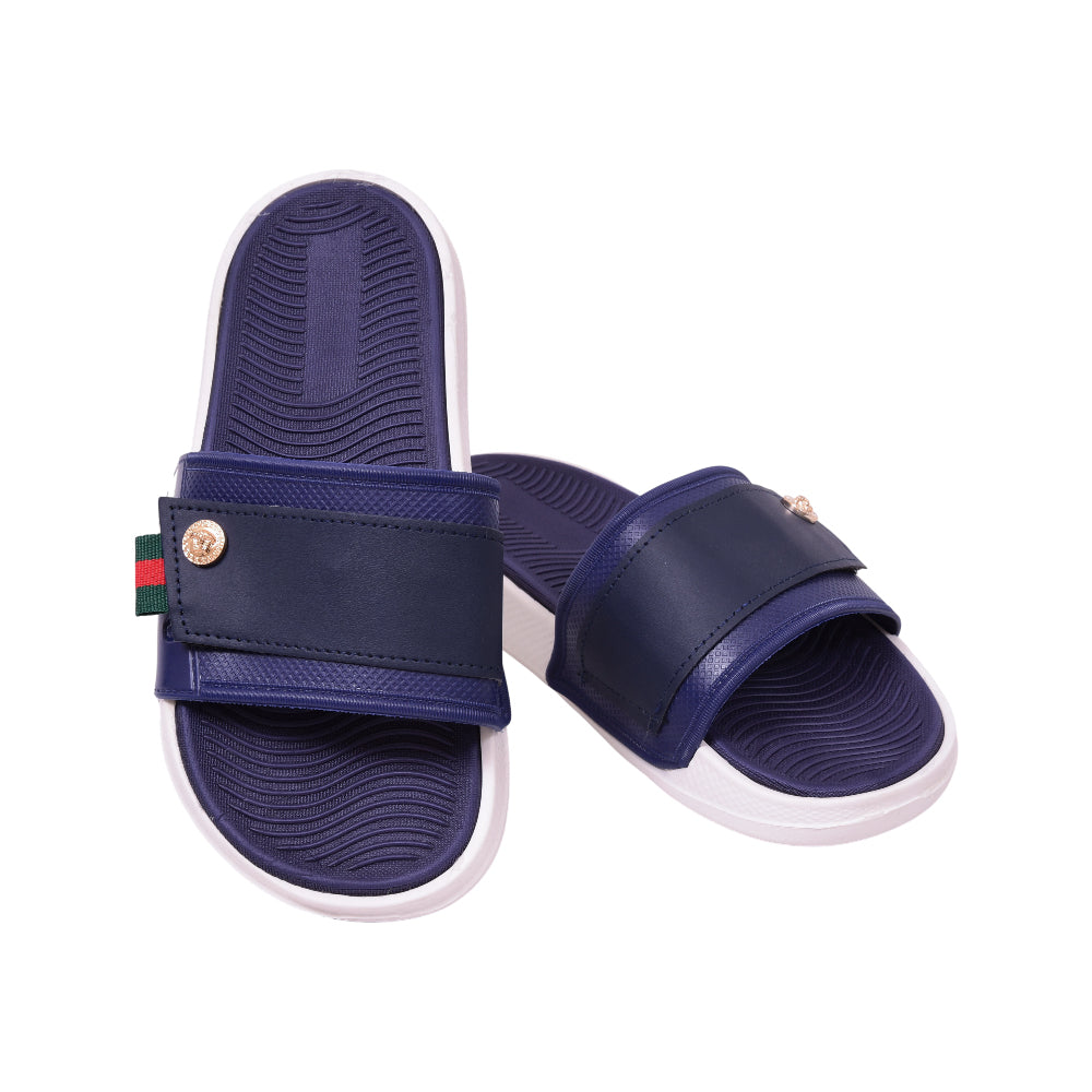MEN SLIPPER IR 40-41 NAVY E2511-28 40-45 Default Title - MamasJan KidsWear