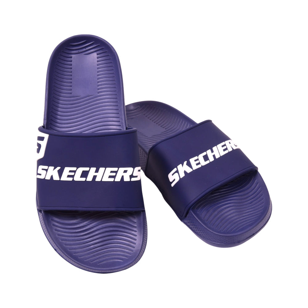 BOYS SLIPPER IR 37 NAVY 2517-64 36-41 Default Title - MamasJan KidsWear