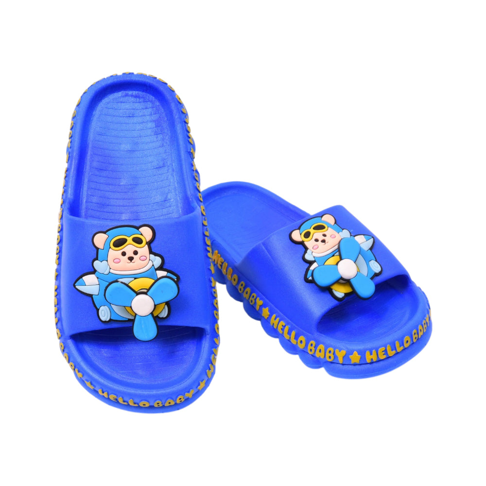 GIRLS SLIPPER IR 32-33 BLUE SX-222-6 30-35 Default Title - MamasJan KidsWear