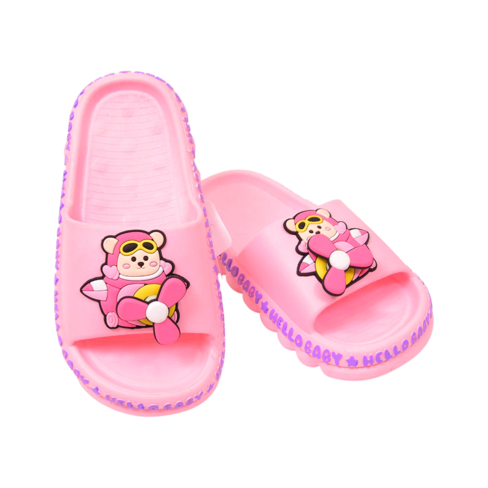 GIRLS SLIPPER IR 32-33 PINK SX-222-6 30-35 Default Title - MamasJan KidsWear