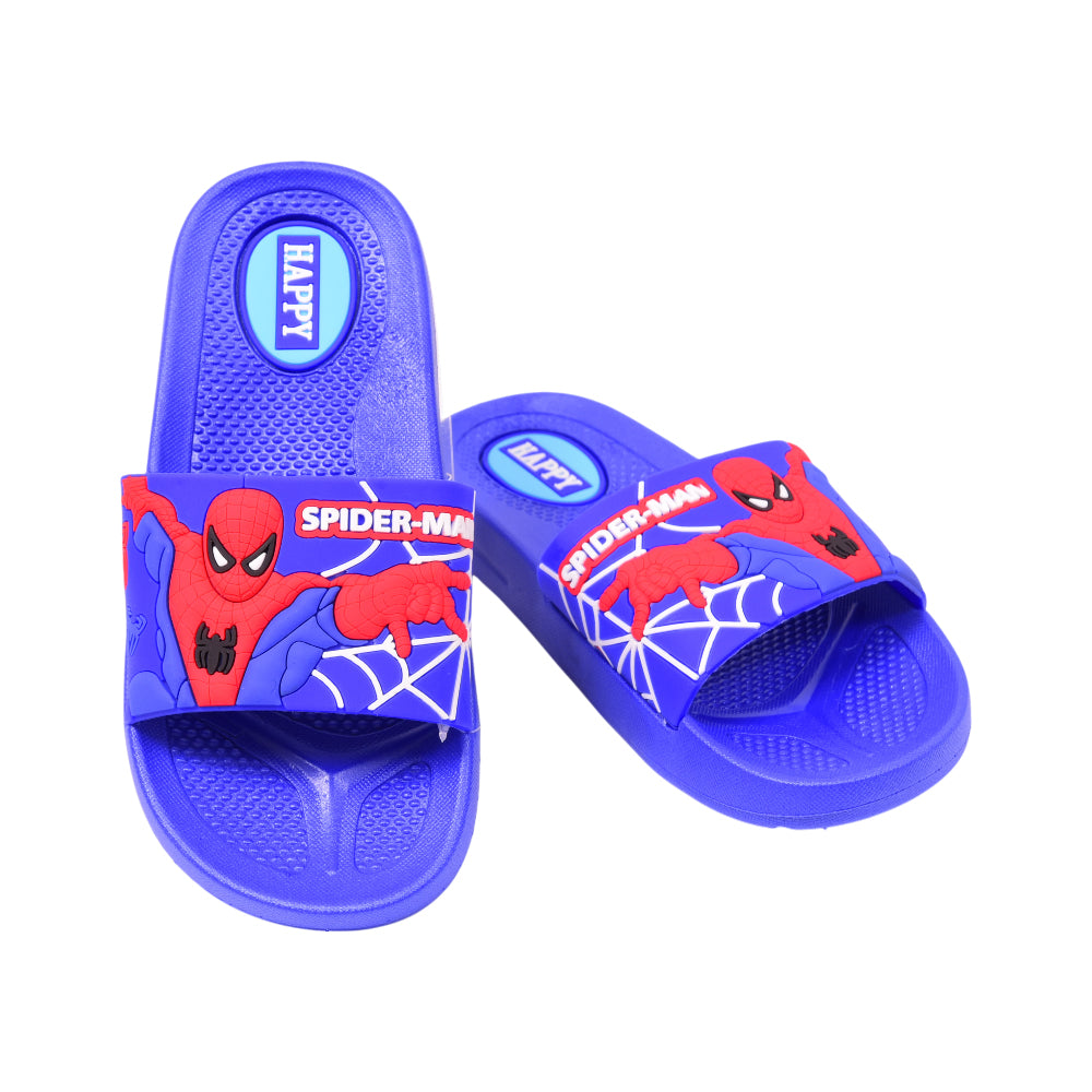 BOYS SLIPPER IR 33 BLUE SX-B08-43 31-35 Default Title - MamasJan KidsWear