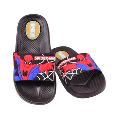 BOYS SLIPPER IR 31 BLACK SX-B08-43 31-35 Default Title - MamasJan KidsWear
