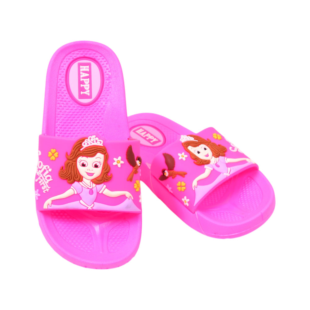 GIRLS SLIPPER IR 32 S-PINK SX-B08-43 31-35 Default Title - MamasJan KidsWear