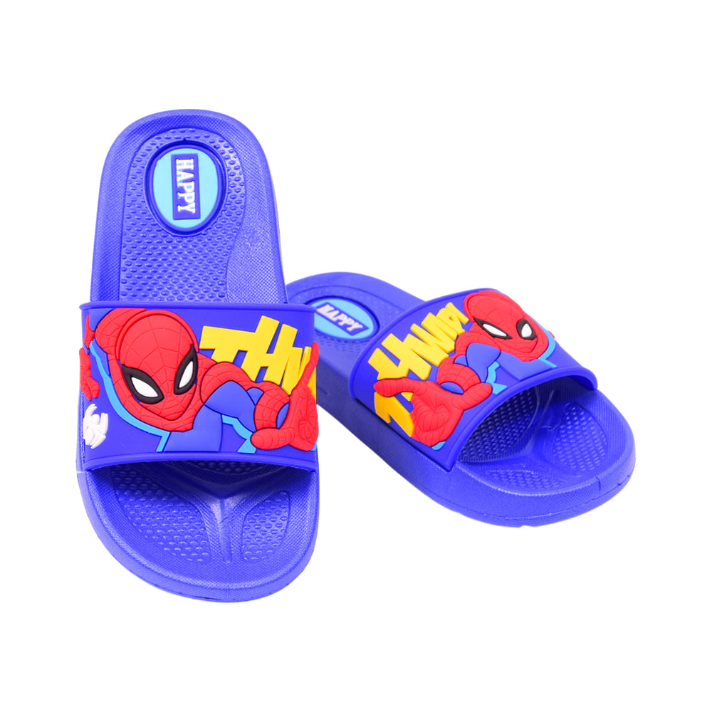 BOYS SLIPPER IR 30 BLUE SX-B08-48 26-30 Default Title - MamasJan KidsWear