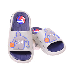 BOYS SLIPPER IR 30-31 LIGHT BLUE SX-9993-1 30-35 Default Title - MamasJan KidsWear