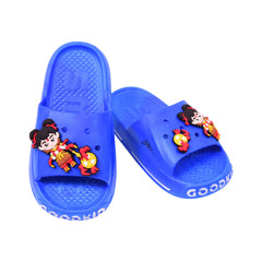 GIRLS SLIPPER IR 32-33 BLUE SX-2312-19 30-35 Default Title - MamasJan KidsWear