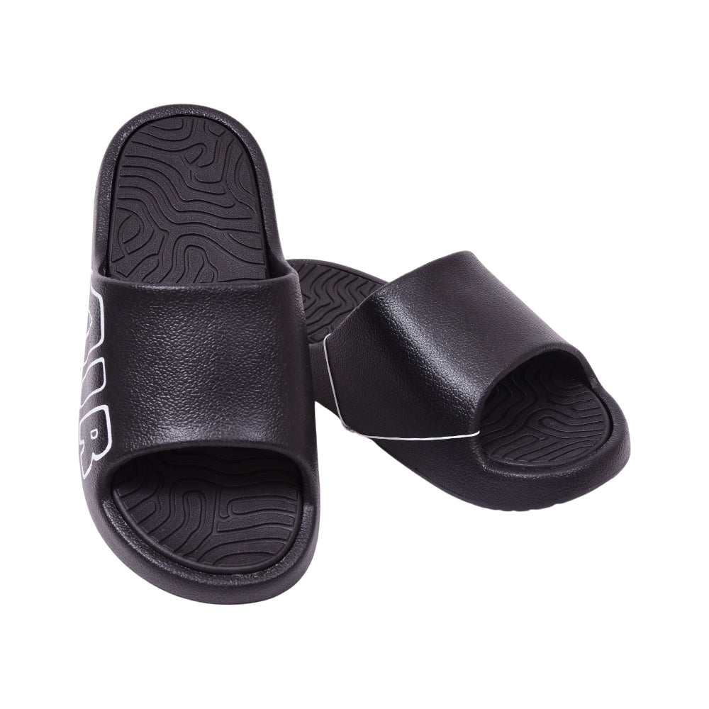 MEN SLIPPER IR 40-41 BLACK SX-0612-1 40-45 Default Title - MamasJan KidsWear