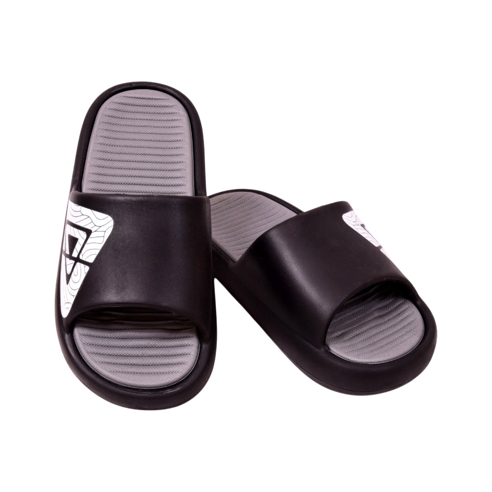 MEN SLIPPER IR 40-41 BLACK SX-0602-3 40-45 Default Title - MamasJan KidsWear