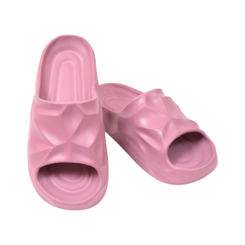 LADIES SLIPPER IR 38-39 L PINK B-8163 36-41 EVA Default Title - MamasJan KidsWear