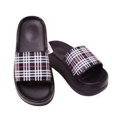 LADIES SLIPPER IR 38-39 BLACK B-8811-7 36-41 EVA Default Title - MamasJan KidsWear