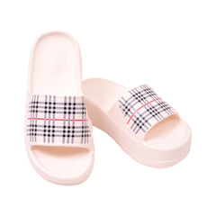 LADIES SLIPPER IR 38-39 WHITE B-8811-7 36-41 EVA Default Title - MamasJan KidsWear