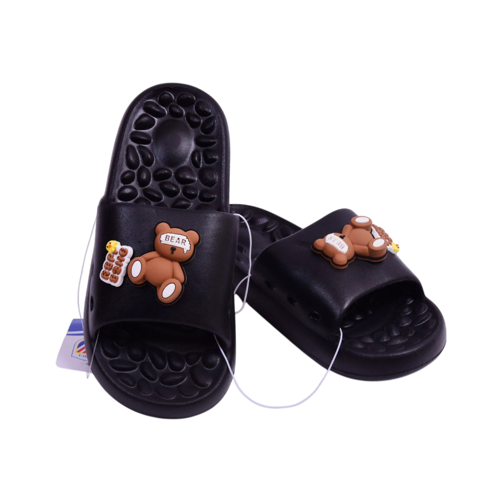LADIES SLIPPER IR 40-41 BLACK B-8157-2 36-41 EVA Default Title - MamasJan KidsWear